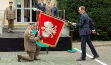 Lasy Państwowe z nowym sztandarem